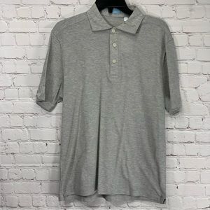 Culturata Grey Short Sleeve Contemporary Fit Polo